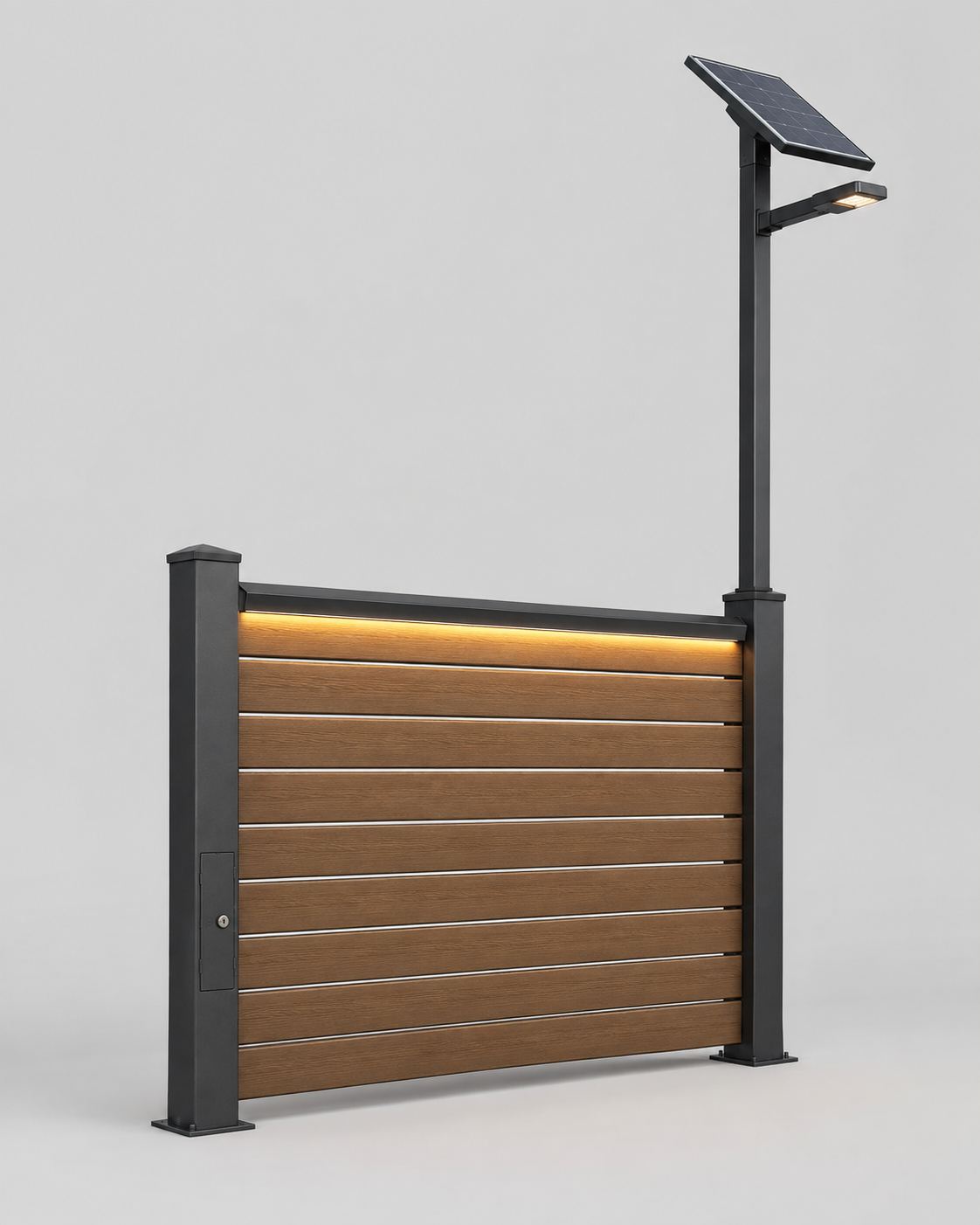 Area-light fence module render